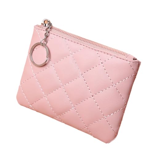 2 Stück Mini Geldbörse Kleine Portemonnaie für Damen Herren-Mini Geldbeutel aus PU Klein und im Kurzformat Brieftasche Münzbeutel Portemonnaie Coin Purse Münzgeldbörse Münzbeutel Schlüsselanhänger von PTNKUIIY