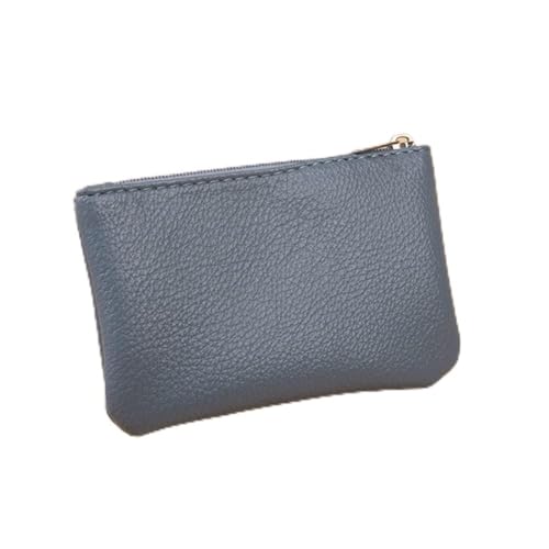 2 Stück Mini Geldbörse für Damen Herren Mini Geldbeutel aus PU Leder Kleine Portemonnaie Coin Purse Münzgeldbörse Münzbeutel Schlüsseletui Coin Purse Wallet Mit Reißverschluss Kurz Vintage Mode von PTNKUIIY