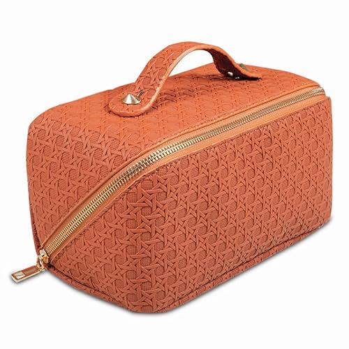 Kosmetiktasche Damen Tragbare Reise Make Up Tasche großer Kapazität Wasserdichter Multifunktionale Kulturtasche Kulturbeutel Schminktasche mit Trennwand Tasche Organizer für Toilettenartikel von PTNKUIIY