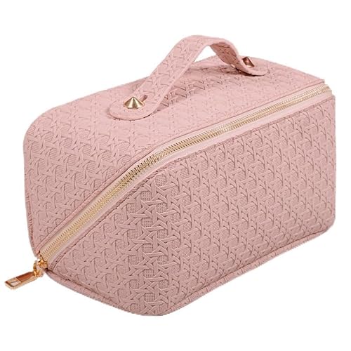 Kosmetiktasche Damen Tragbare Reise Make Up Tasche großer Kapazität Wasserdichter Multifunktionale Kulturtasche Kulturbeutel Schminktasche mit Trennwand Tasche Organizer für Toilettenartikel von PTNKUIIY