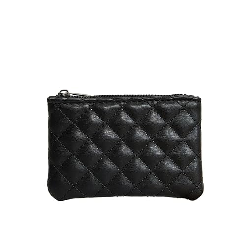 Mini Geldbörse für Damen Herren -2 Stück Kleines Portemonnaie Geldbeutel aus PU Leder Münzbörsen im Kurzformat Mini Geldbörse Münzbeutel Geldbeutel Coin Purse Wallet Schlüsseletui Brieftasche von PTNKUIIY