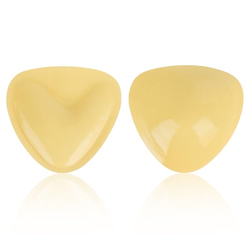 PTUI Klebe BH Push Up Pads - Pushpads Doppelseitig Klebende Pushup Nippelcover Push Up Pads Selbstklebend 2-in-1 Pushpads Klebe BH, Large (C-D) von PTUI