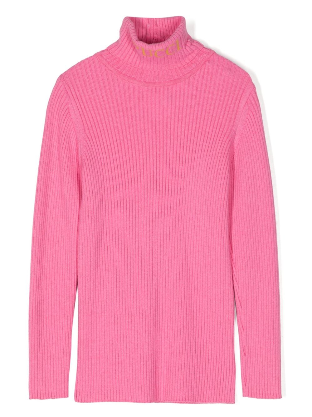 PUCCI Junior halterneck knitted jumper - Rosa von PUCCI Junior