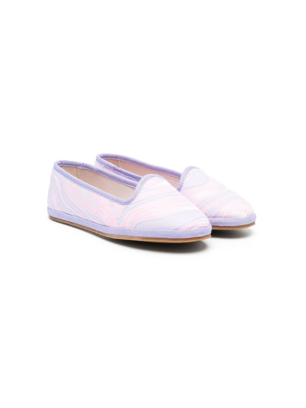 PUCCI Junior Gemusterte Ballerinas - Rosa von PUCCI Junior