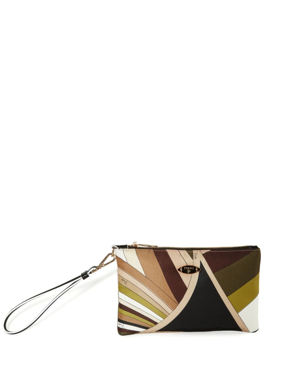 PUCCI Clutch mit Print - Grün von PUCCI