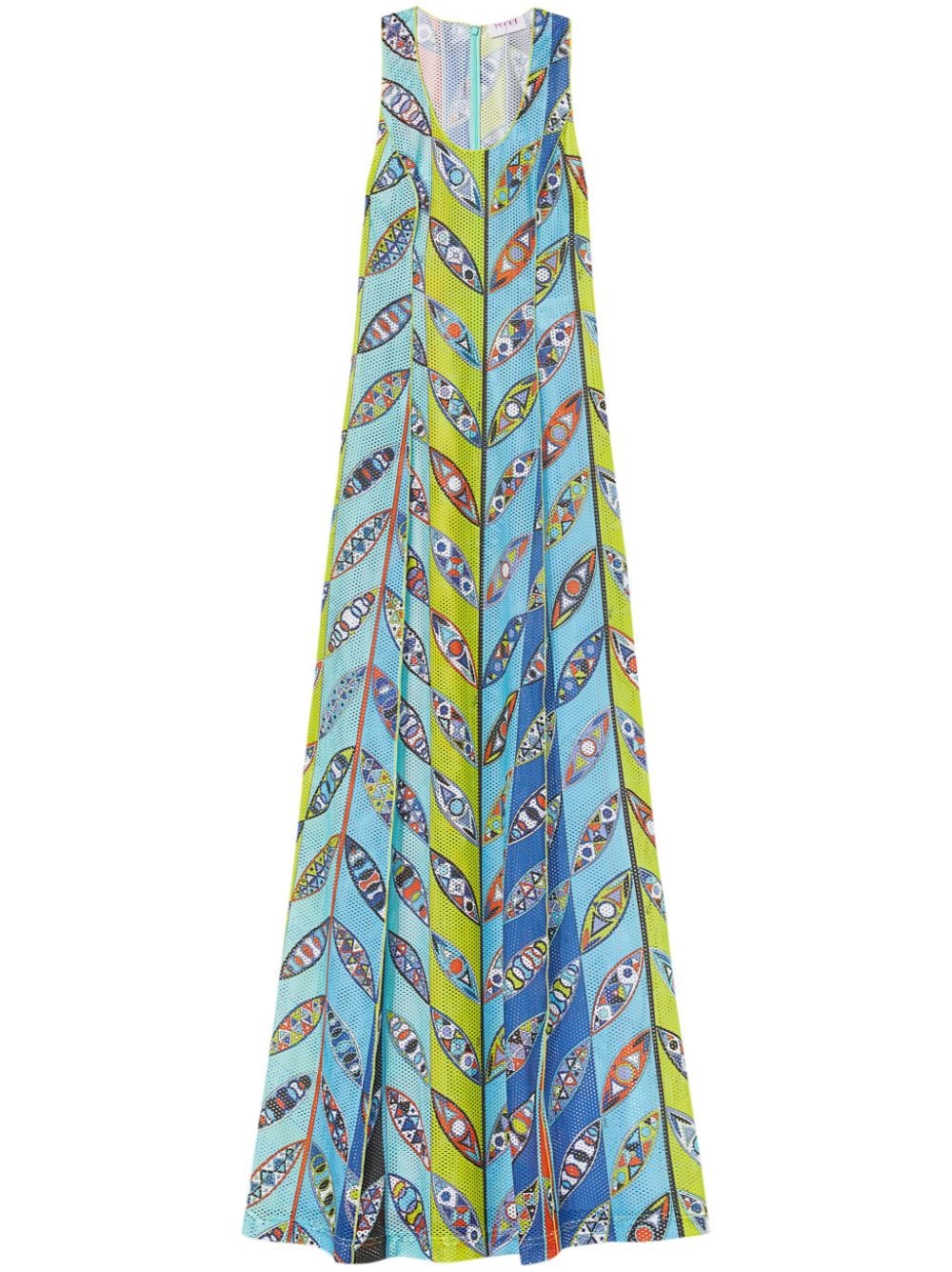 PUCCI Kleid mit Print - Blau von PUCCI