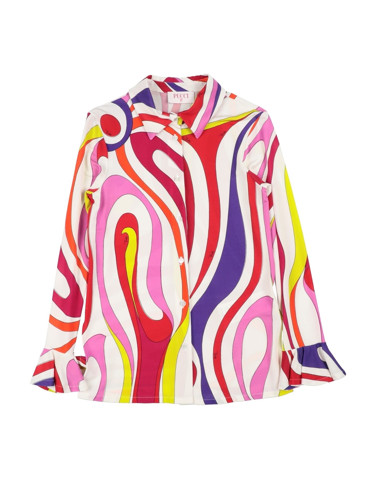PUCCI Hemd Kinder Weiß PUCCI Hemd Kinder Weiß von PUCCI