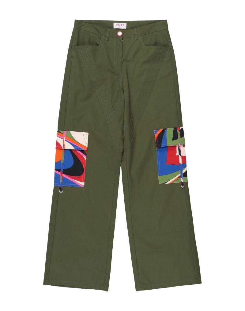PUCCI Hose Kinder Militärgrün von PUCCI