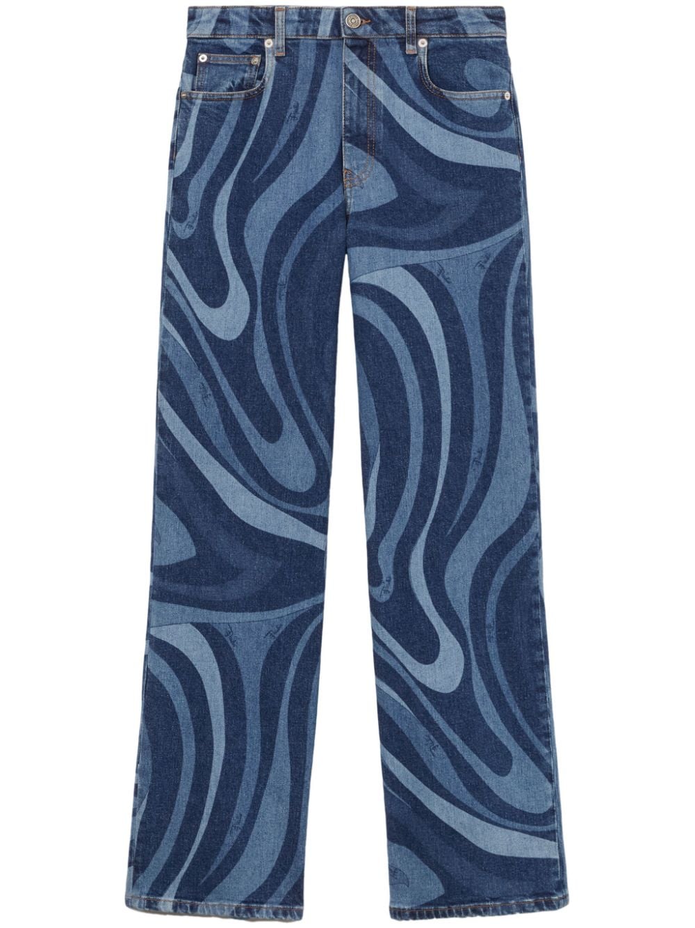 PUCCI Hose mit Print - Blau von PUCCI