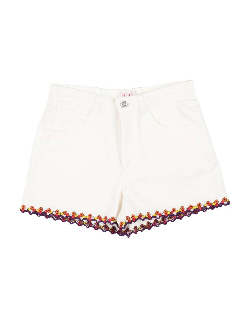 PUCCI Jeansshorts Kinder Weiß von PUCCI