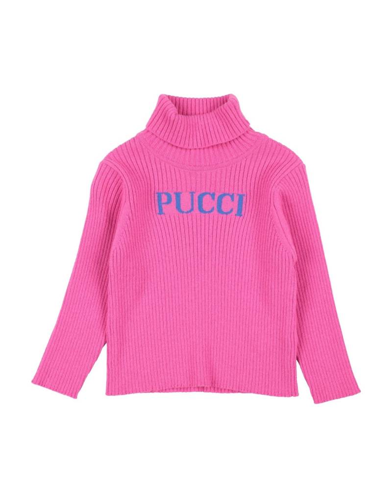 PUCCI Rollkragenpullover Kinder Fuchsia von PUCCI