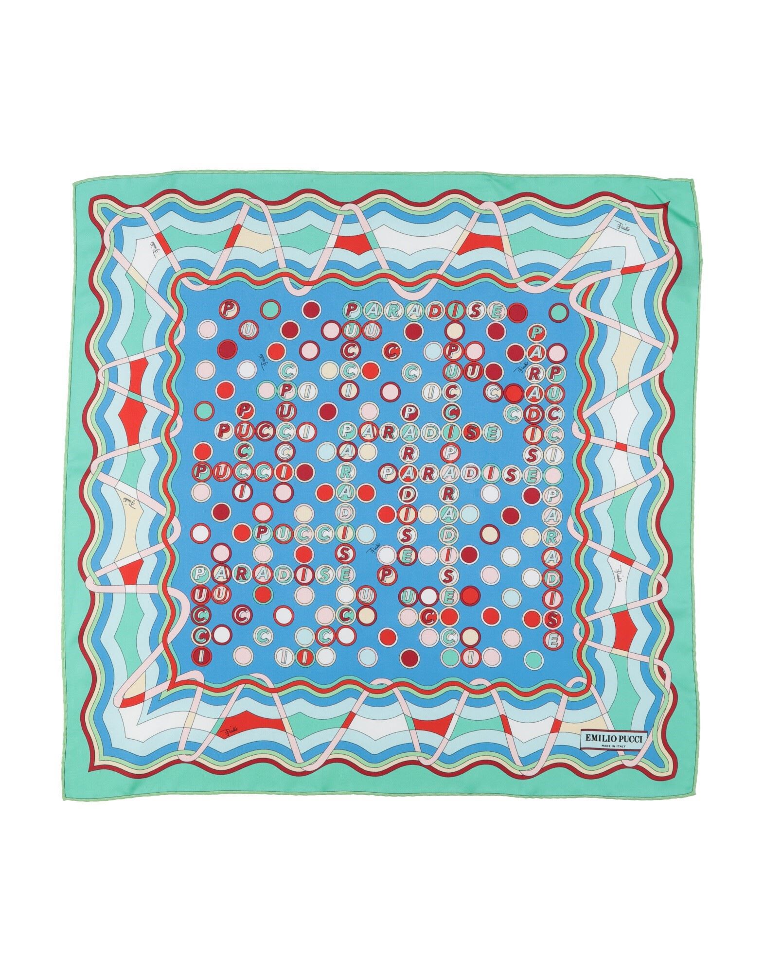 PUCCI Schal Damen Azurblau von PUCCI