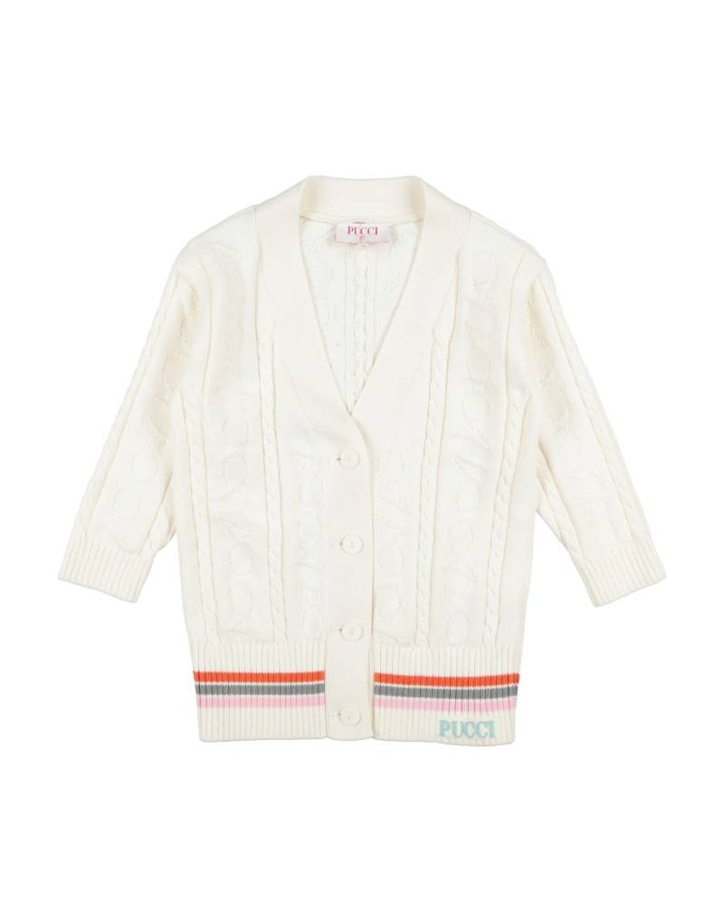 PUCCI Strickjacke Kinder Cremeweiß von PUCCI