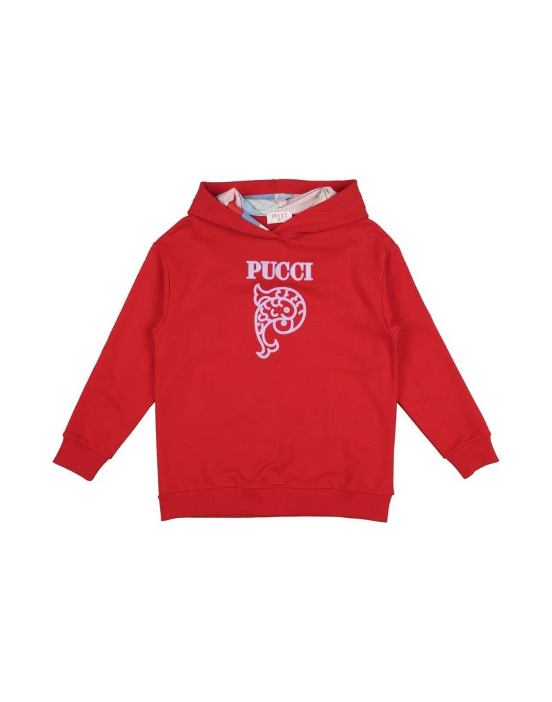 PUCCI Sweatshirt Kinder Rot von PUCCI