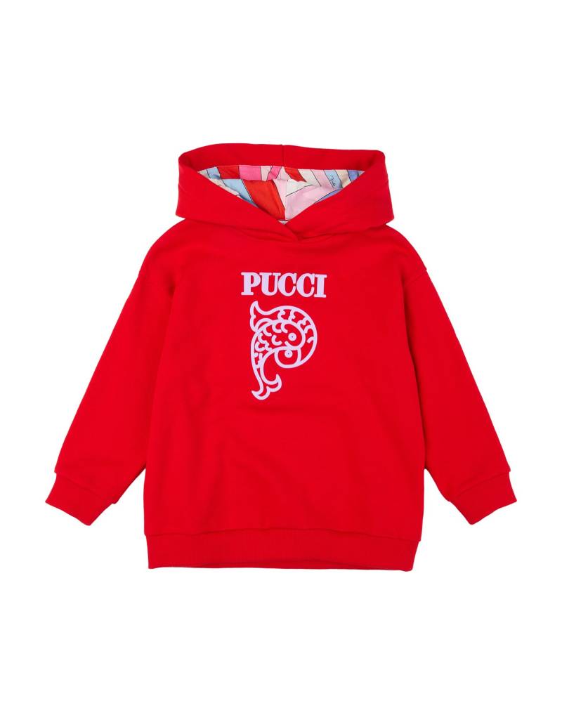 PUCCI Sweatshirt Kinder Rot von PUCCI