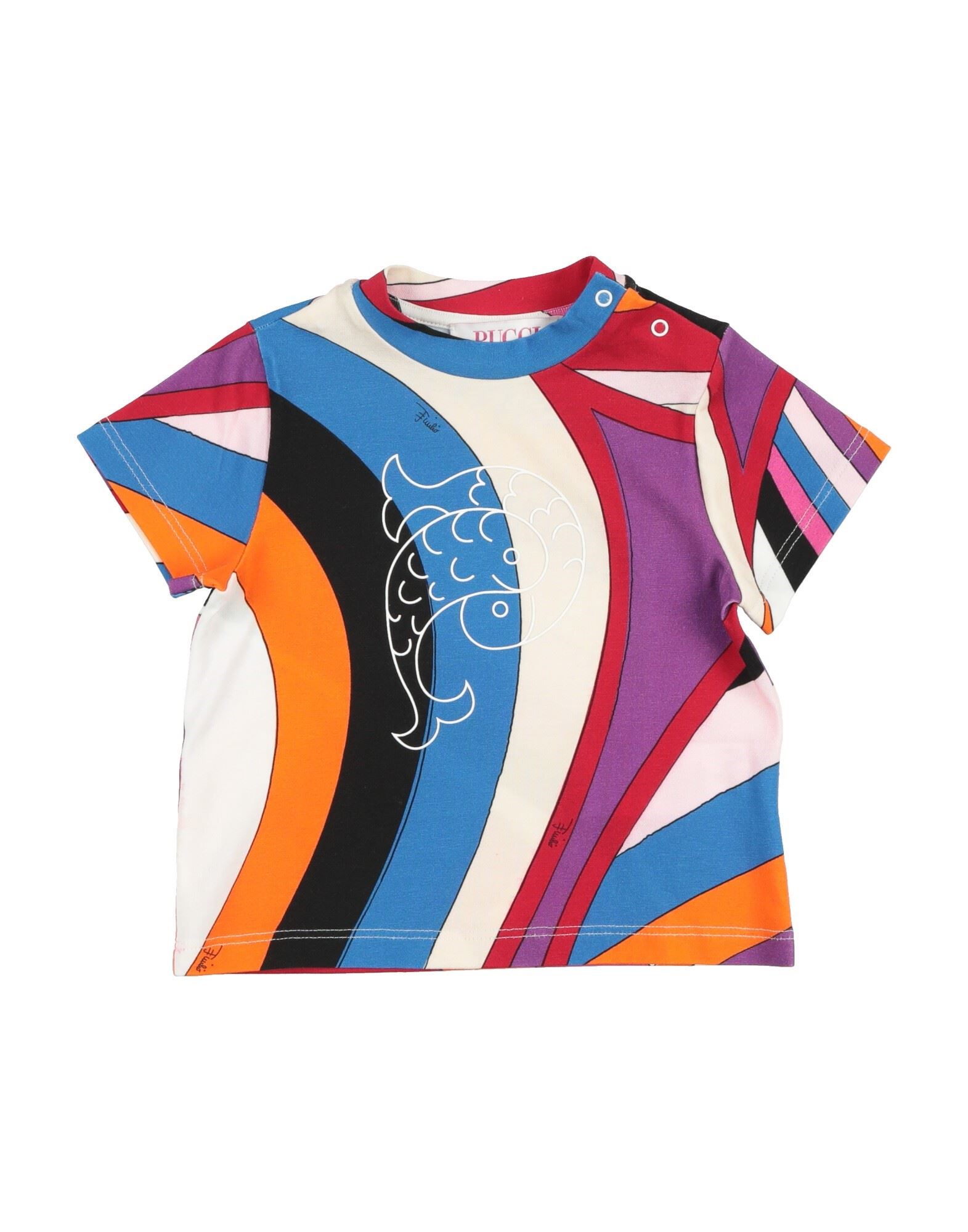 PUCCI T-shirts Kinder Blau von PUCCI