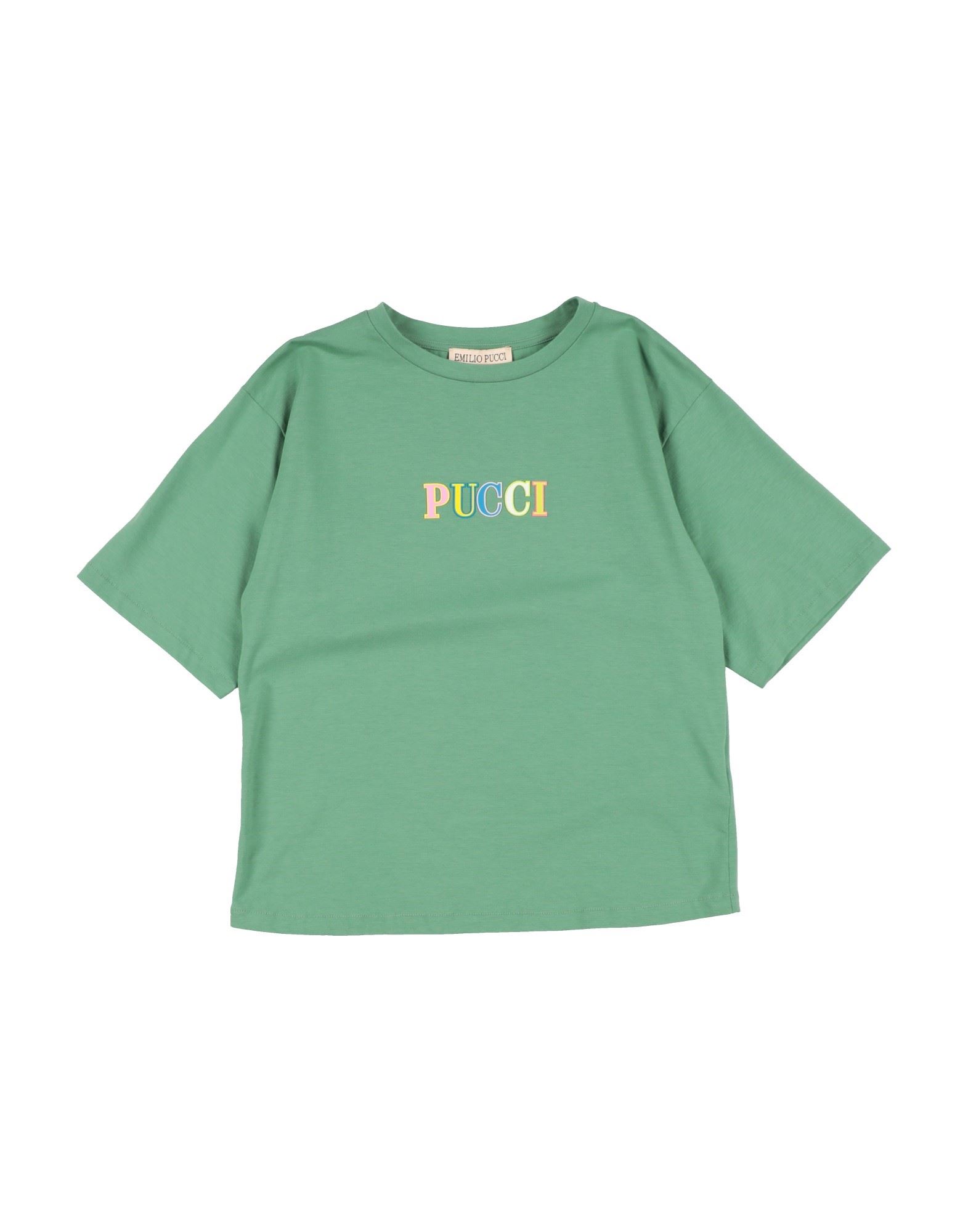 PUCCI T-shirts Kinder Grün von PUCCI