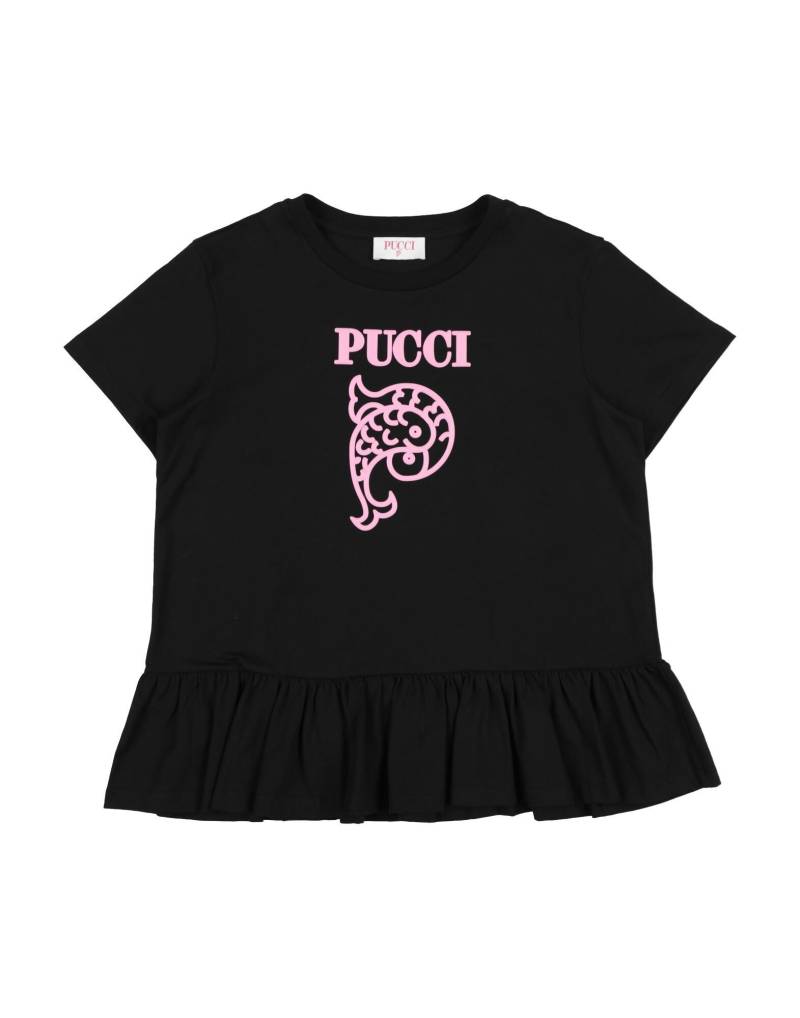 PUCCI T-shirts Kinder Schwarz von PUCCI