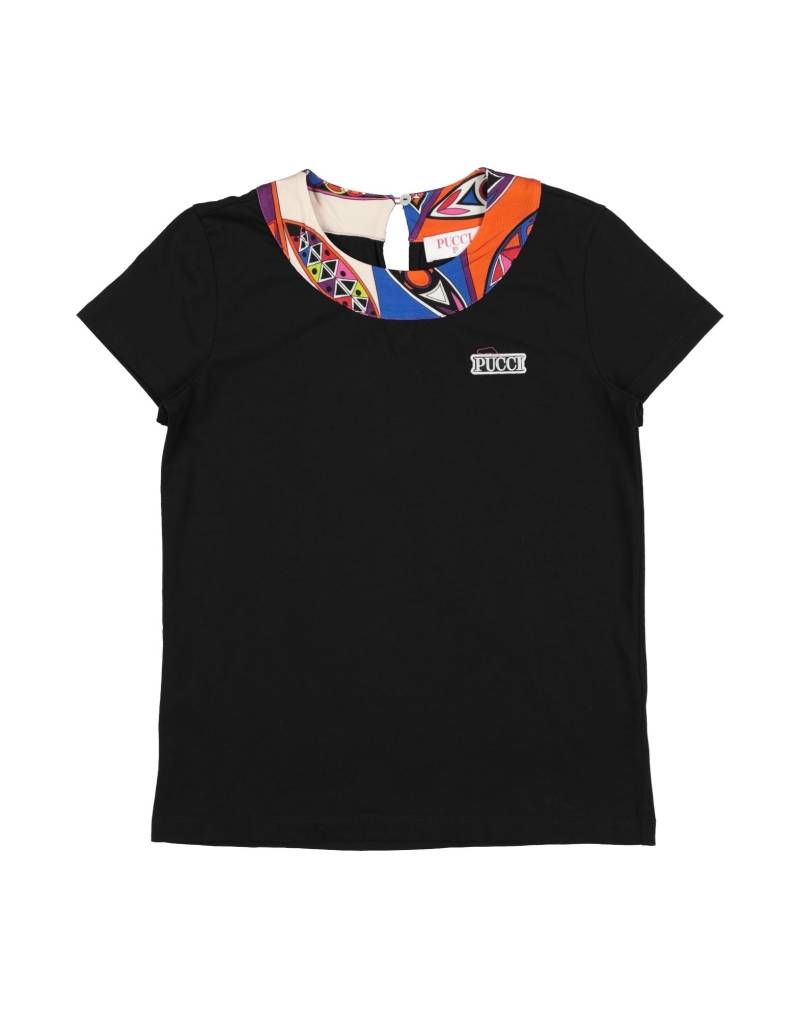 PUCCI T-shirts Kinder Schwarz von PUCCI