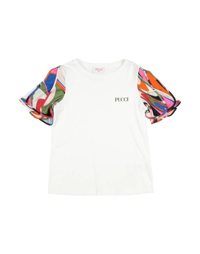 PUCCI T-shirts Kinder Weiß von PUCCI