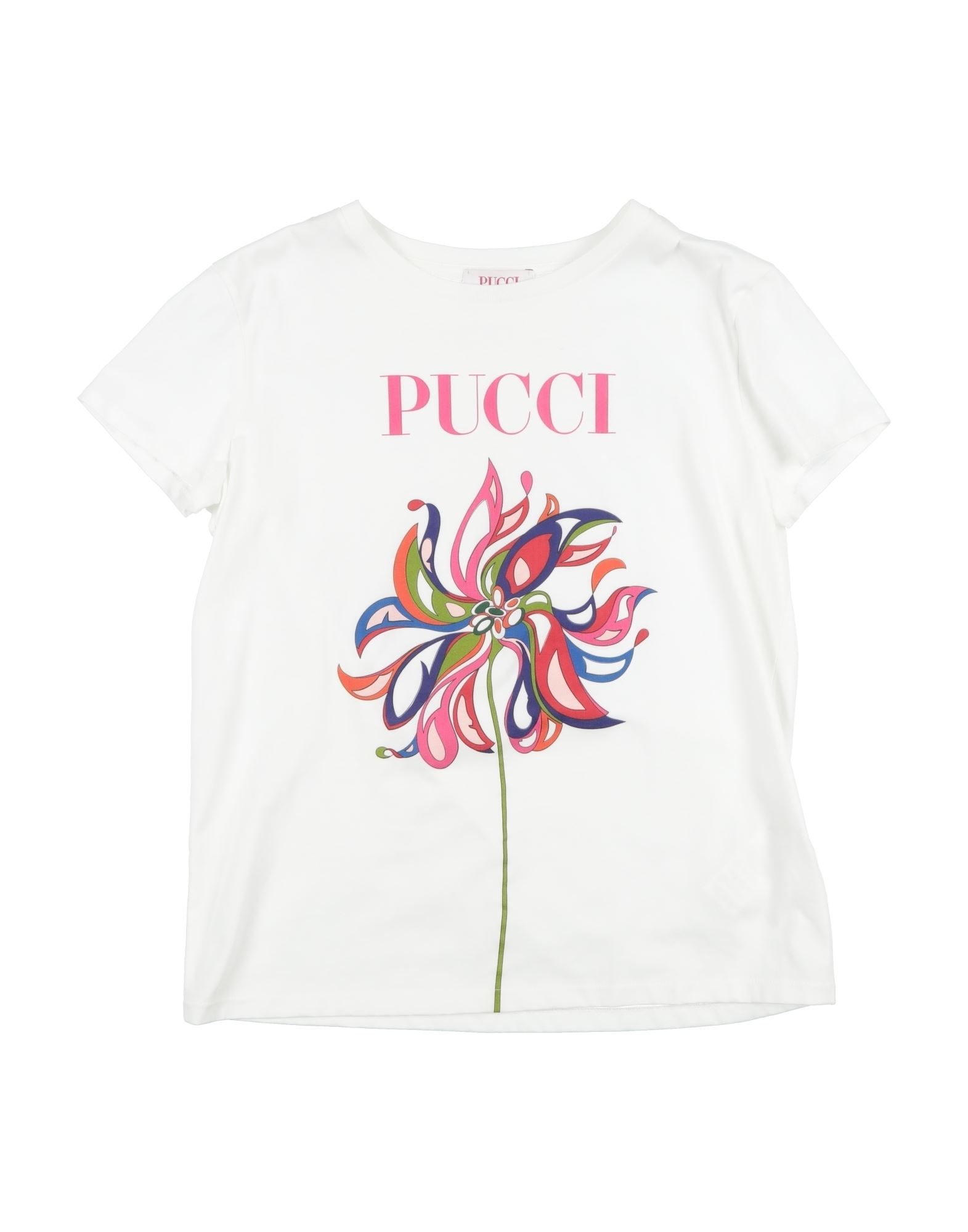 PUCCI T-shirts Kinder Weiß von PUCCI