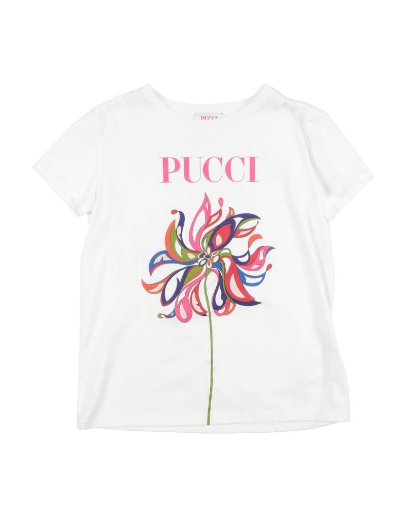 PUCCI T-shirts Kinder Weiß von PUCCI