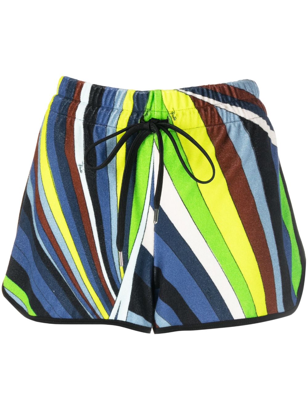 PUCCI Shorts mit Logo-Print - Grün von PUCCI