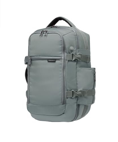 PUCCINI Easy Pack Handgepäck Rucksack 40x20x25 cm für Ryanair Reiserucksack Unter Sitzplatz Kabinentasche Flugzeug Reisetasche für Herren und Damen Multifunktionsrucksack 18L Grün von PUCCINI