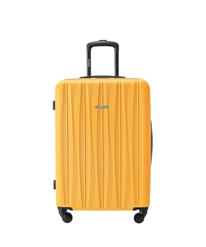 Puccini Koffer Reisekoffer Hartschalen Trolly Beautycase Bali (Gelb (6), Mittelgroß) von PUCCINI