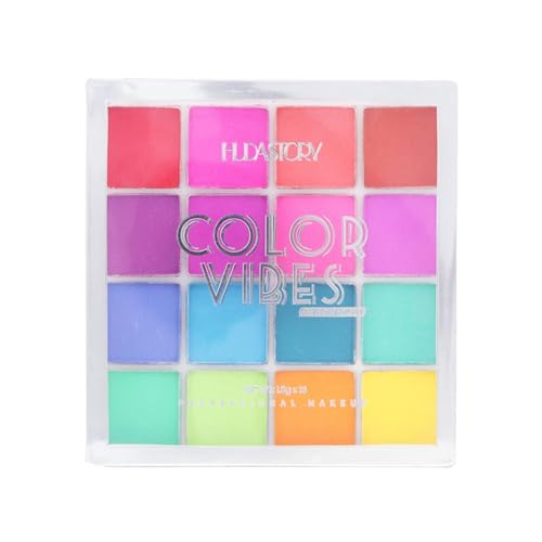 Hochpigmentierte Farbtöne - Milde und mischbare, schillernde Lidschattenpalette | Yong Girls Beauty-Produkte für Treffen, Dating, Zuhause, Arbeiten, Einkaufen, Reisen Puchen von PUCHEN