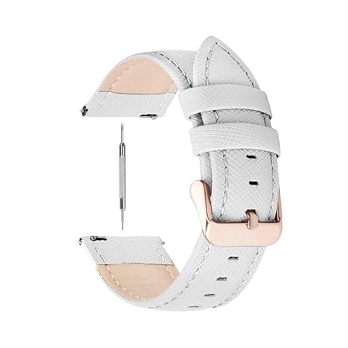 PUCHEN 14mm – 22mm Leder-Uhrenarmband, Ersatz-Armband, Herren-Damen-Uhrenarmband, Uhrenzubehör, 20mm von PUCHEN