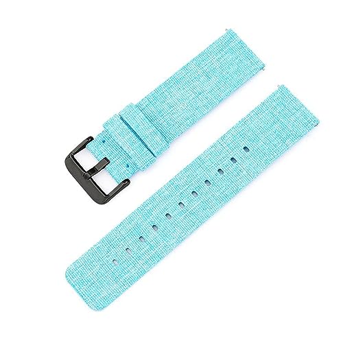 PUCHEN Gewebtes Nylon-Uhrenarmband, 18mm, 20mm, 22mm, 12mm, 14mm, 16mm, für Herren und Damen, Ersatz-Canvas-Uhrenarmband, 22mm von PUCHEN