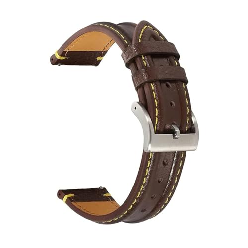 PUCHEN Vintage-Leder-Uhrenarmbänder, 20mm, 22mm, Ersatzarmband, Schnellverschluss-Uhrenarmband, 22mm von PUCHEN