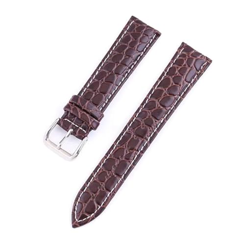 PUCHEN Vintage-Leder-Uhrenarmband, 12mm – 24mm, Herrenuhr, Ersatzarmband, Uhrenzubehör, 14mm von PUCHEN