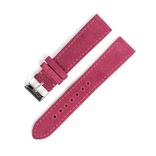 PUCHEN Wildleder-Uhrenarmband 18 mm 20 mm 22 mm Uhrenarmband mit Edelstahlschnalle für Uhrenzubehör,Rosa,22mm PUCHEN Wildleder-Uhrenarmband 18 mm 20 mm 22 mm Uhrenarmband mit Edelstahlschnalle für Uhrenzubehör,Rosa,22mm von PUCHEN