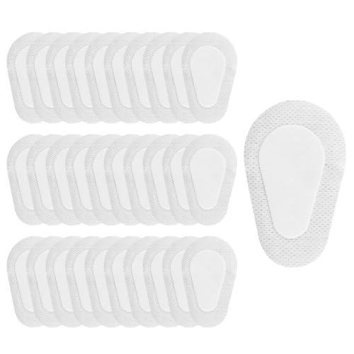 30 Stück Steril Augenpads Selbstklebend, Klebebandagen Atmungsaktive Augenklappen für Kinder und augenpflaster Erwachsene, Wundauflage, ideal nach Augen-Operation von PUERFOCA