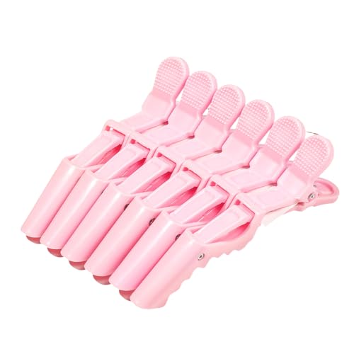 6PCS Modische Haarklammern Für Frauen Praktisches Kunststoff Entenbill Design Hält Haar Für Jeden Anlass Geeignet. von PUGEOAMN