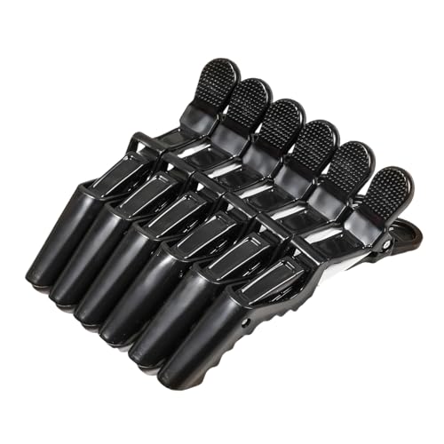 6PCS Modische Haarklammern Für Frauen Praktisches Kunststoff Entenbill Design Hält Haar Für Jeden Anlass Geeignet. von PUGEOAMN