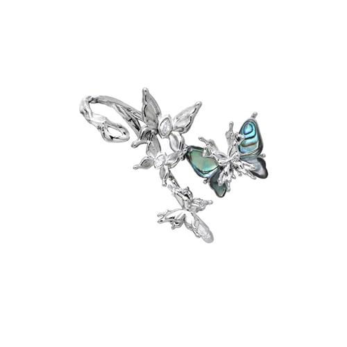 Elegante Leichtmetall Butterfly Ohrmanschetten Mit Stilvollen Steinen Die Für Partys Und Alltägliche Freizeitkleidung Tragbar Sind Elegante Leichtmetall Butterfly Ohrmanschetten Mit Stilvollen Steinen Die Für Partys Und Alltägliche Freizeitkleidung Tragbar Sind von PUGEOAMN