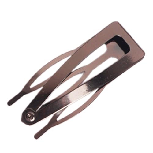 Metall Press Hair Clip Double Grip Side Clip Press Haarnadel Für Frauen Verschiedene Frisuren Vielfachen Und Stilvolles Accessoire von PUGEOAMN