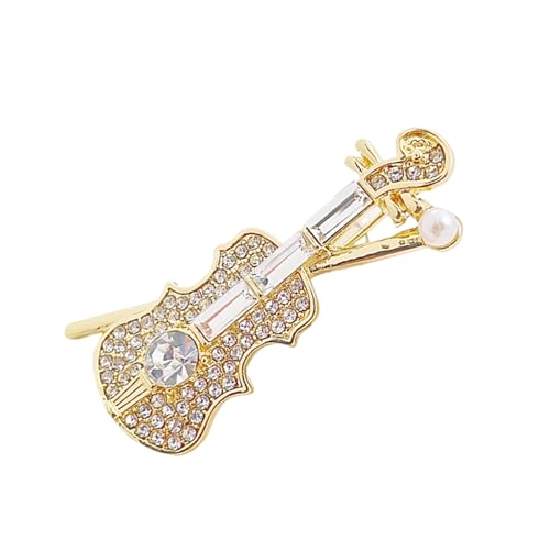 Strasssteine besetzte Geigenform Brosche Revers Pin Künstlerische Brosche Pin Für Formelle Event Outfit Frauen Und Männer Unisex Strasssteine besetzte Geigenform Brosche Revers Pin Künstlerische Brosche Pin Für Formelle Event Outfit Frauen Und Männer Unisex von PUGEOAMN