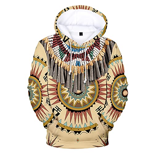 Kapuzenpullover Herrnen Hood Stretch aztekisch Ausgefallene Swealangarmshirt Buissnes Lange Ärmel Swealangarmshirt Männer Mit Taschen Plus Size Herbst Dicker Lauschig von PULASSI