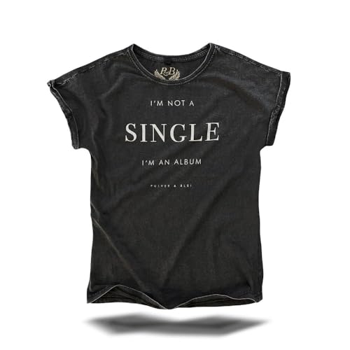 I'm not a Single I'm an Album - Vintage Black XL I'm not a Single I'm an Album - Vintage Black XL von PULVER & BLEI