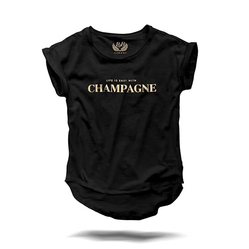 PULVER & BLEI Life is Easy with Champagne - Gold Edition M PULVER & BLEI Life is Easy with Champagne - Gold Edition M von PULVER & BLEI