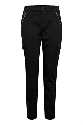 Pulz Jeans PZROSITA HW Pocket PA - 50207391 Damen Cargohose Hose, Größe:38, Farbe:Black Beauty (193911) von Pulz Jeans