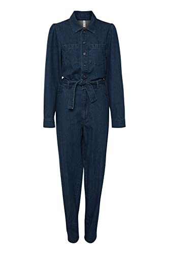 Pulz - PZDEXI Jumpsuit - Jumpsuit - 50206861, Größe:M, Farbe:Medium blue denim (200005) von PULZ JEANS