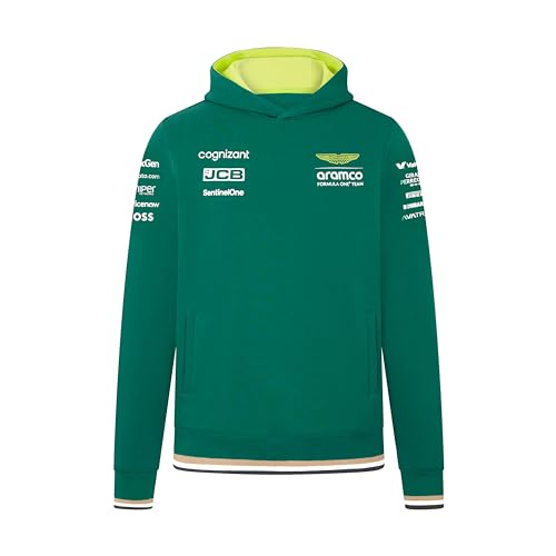 Aston Martin F1 2024 Kapuzenpulli für Herren - Grün - Größe: XL von PUM’S