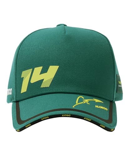 Aston Martin F1 Team - Fernando Alonso Special Edition - Tech Baseball Cap Mütze - Offizielles Merchandise - Grün - Unisex - Verstellbar, grün, One size von PUM’S