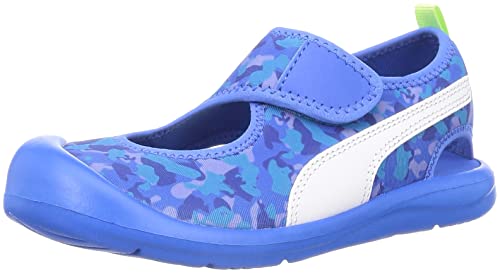 PUMA Kinder Sandalen Beach Pool Aqua Cat PS, 22 Spring Summer Color Victoria Blue Puma White (10), 3 US Little Kid von PUMA(プーマ)