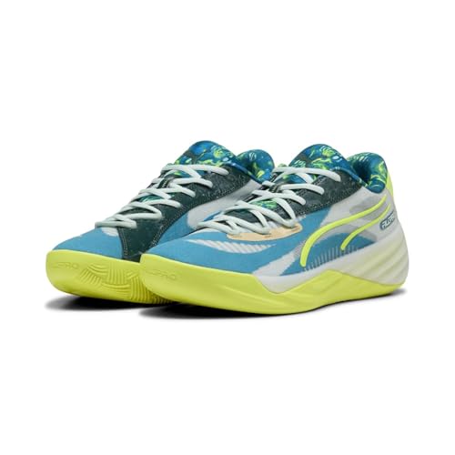 Puma All-PRO Nitro Hoops Dreamz 311355 Basketballschuhe, Spring and Summer 25 Tropical Blue/Peacock Blue (01), 9 US von PUMA(プーマ)